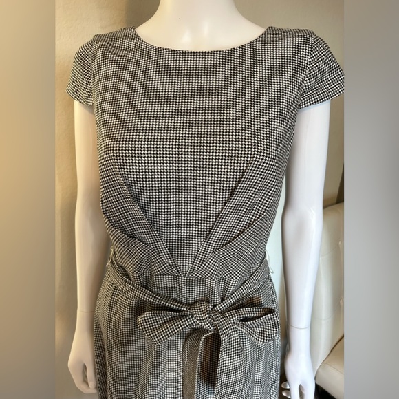 J. Crew 365 Tie Front Linen Dress Size 6 - Picture 2 of 5